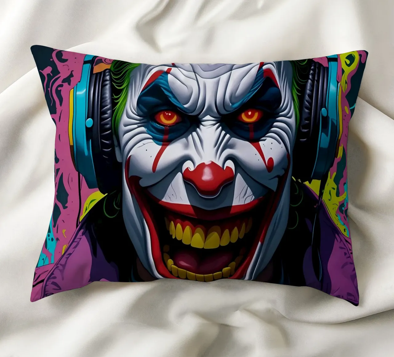 Clown in cuffia cuscino da MakArena