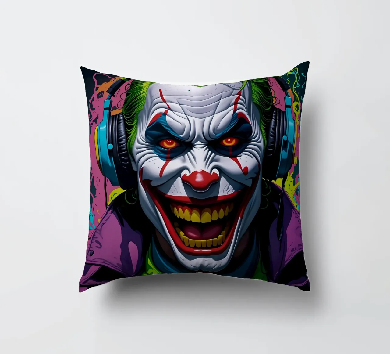 Clown in cuffia cuscino da MakArena