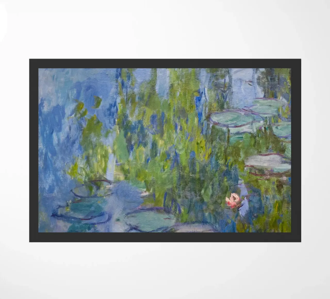 Quadro di ninfee in stile Monet zerbino da Art in Color