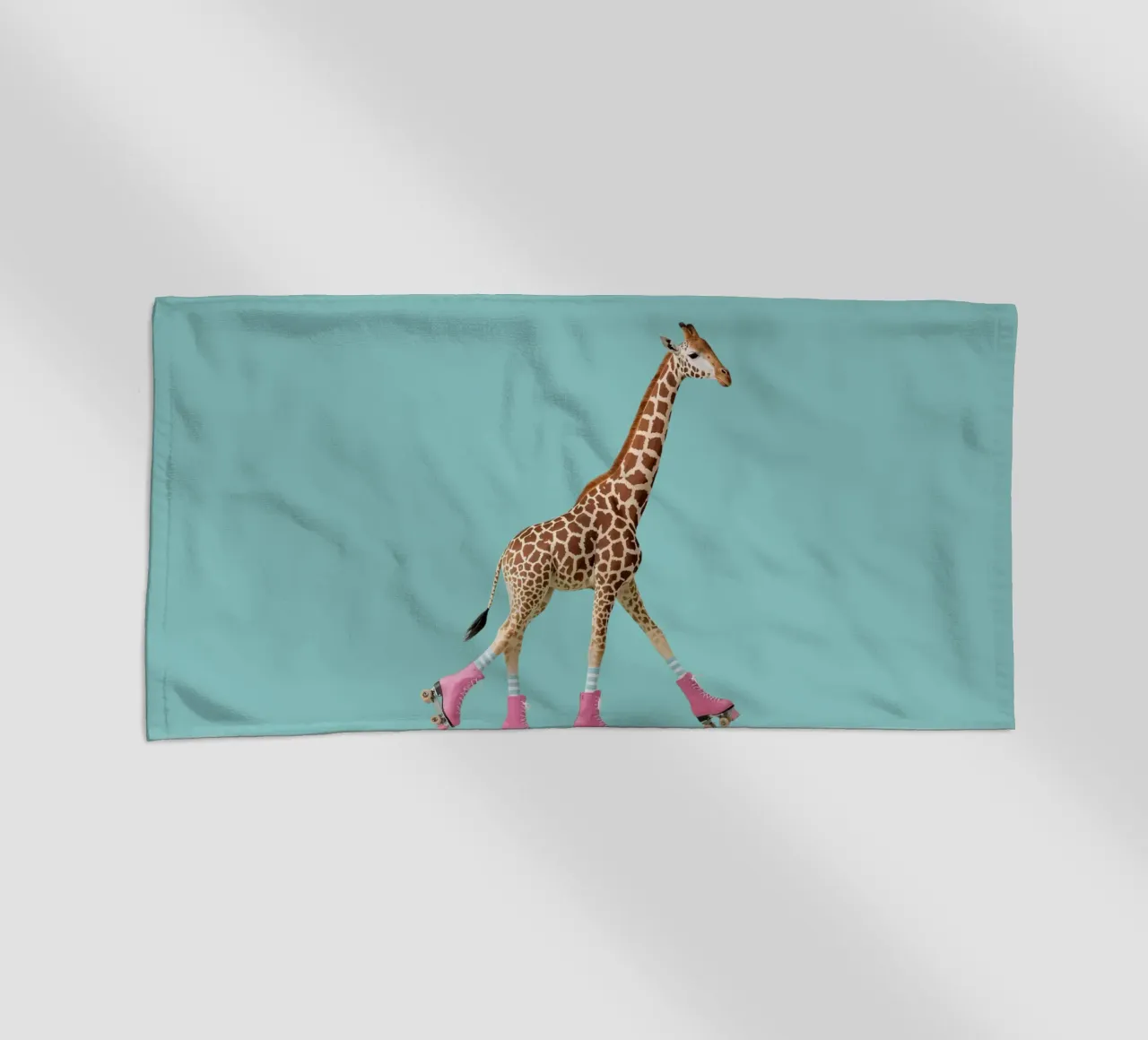 Giraffa a rullo telo mare da Doodle Dreams Art