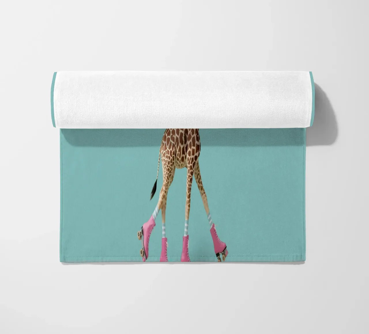 Giraffa a rullo telo mare da Doodle Dreams Art