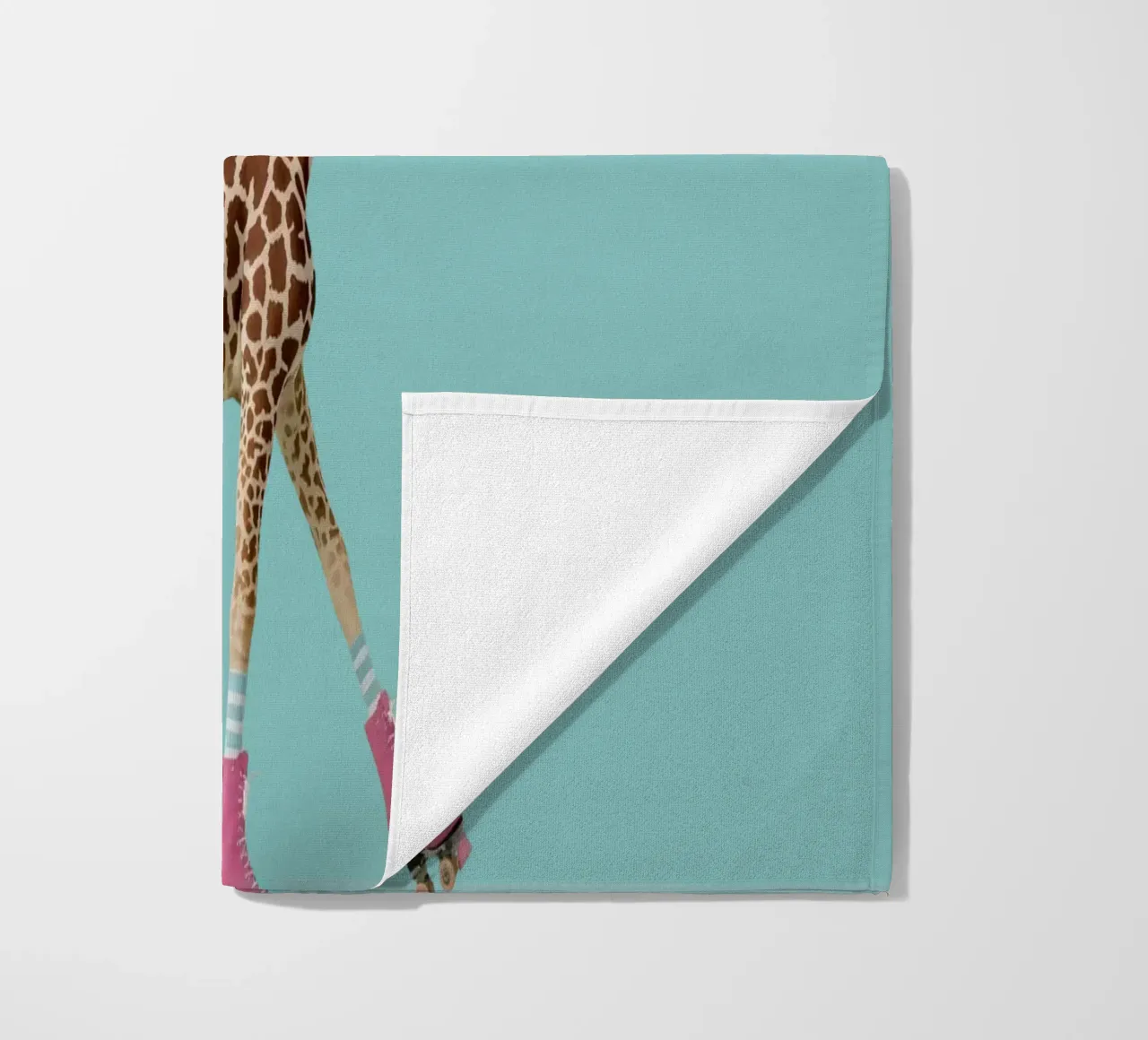 Giraffa a rullo telo mare da Doodle Dreams Art