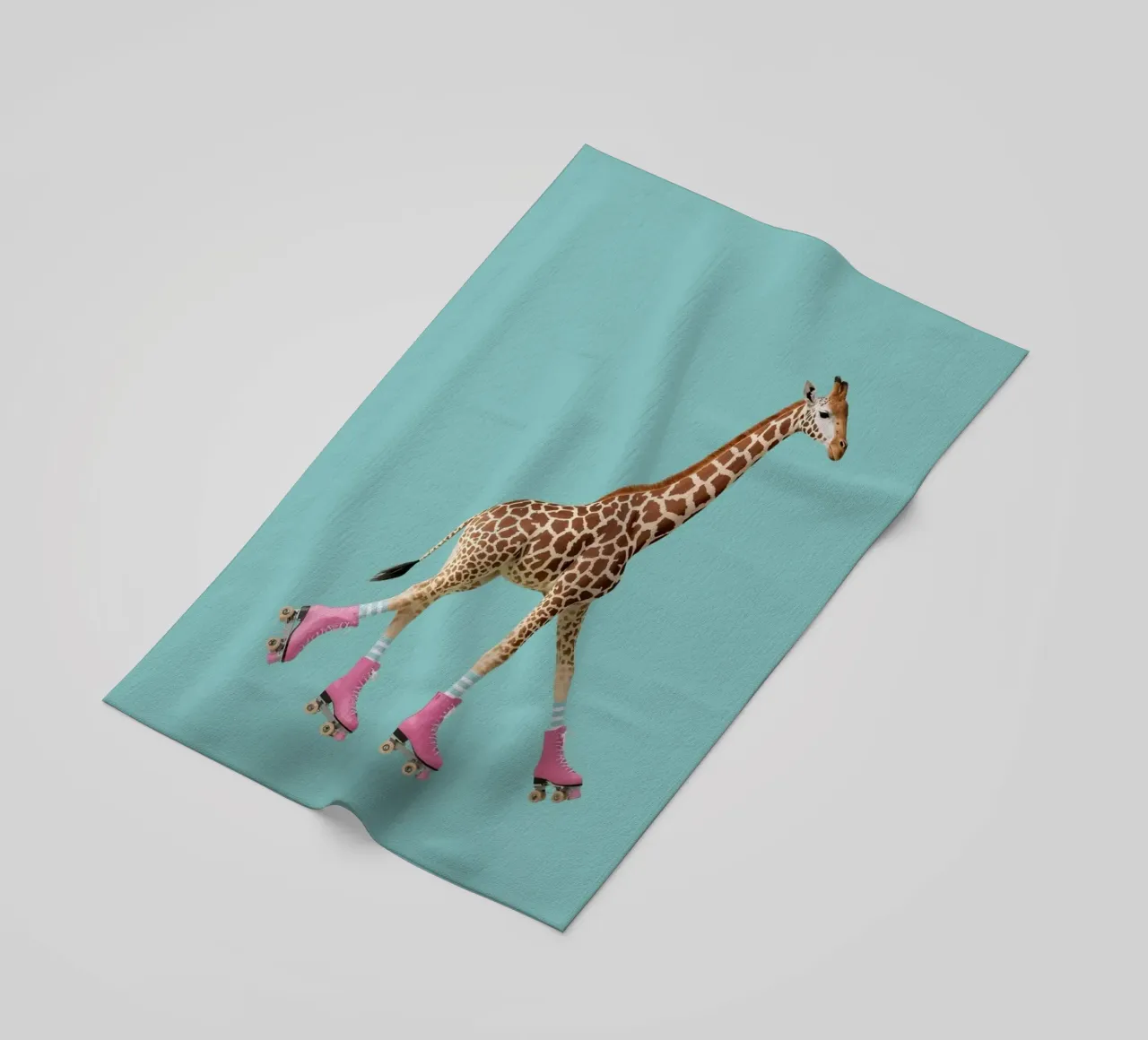 Giraffa a rullo telo mare da Doodle Dreams Art