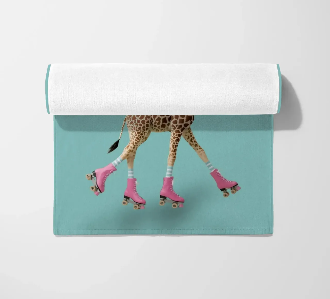 Giraffa a rullo telo mare da Doodle Dreams Art