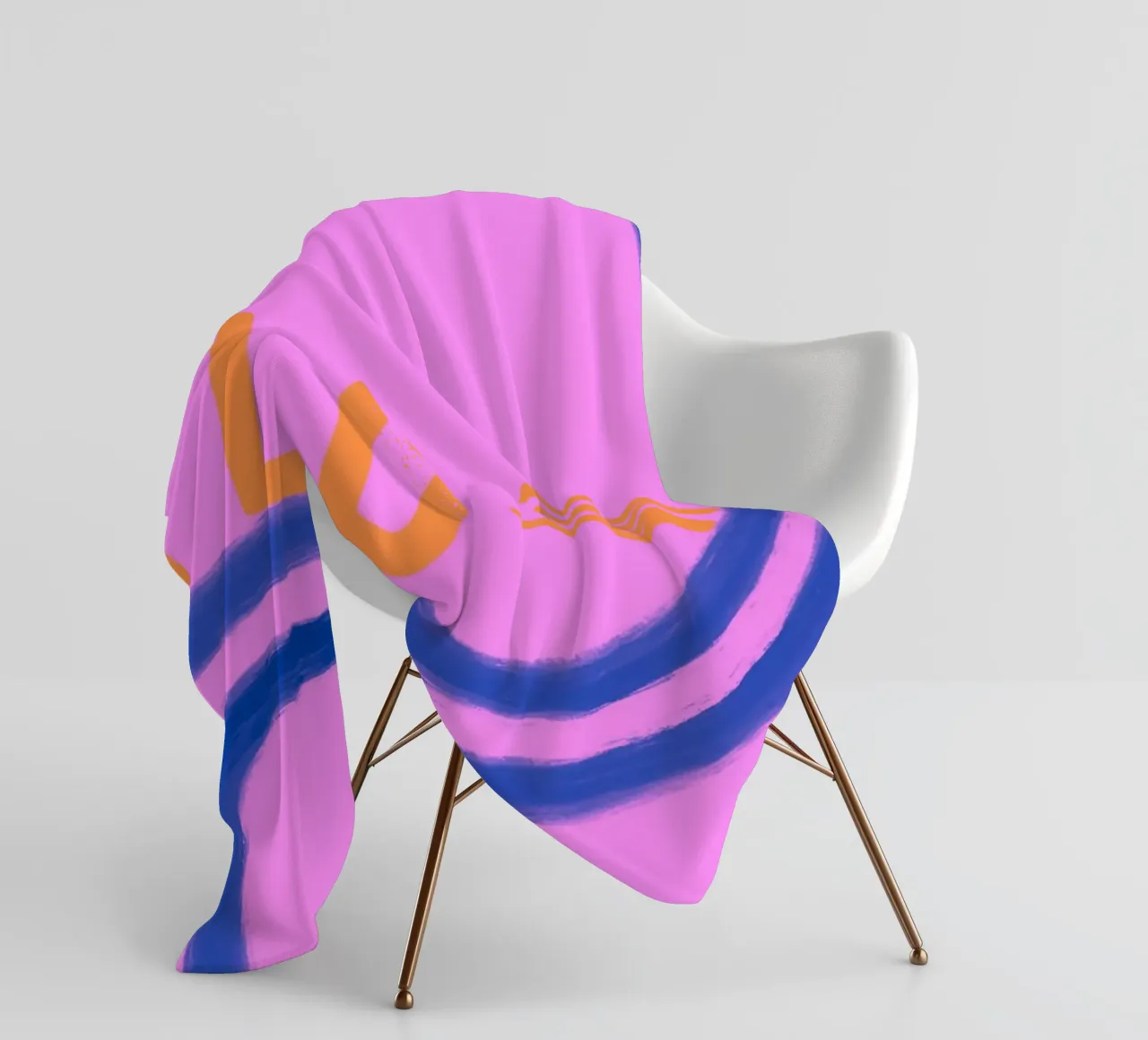 Flowy Fleecedecke von Tabea Jule