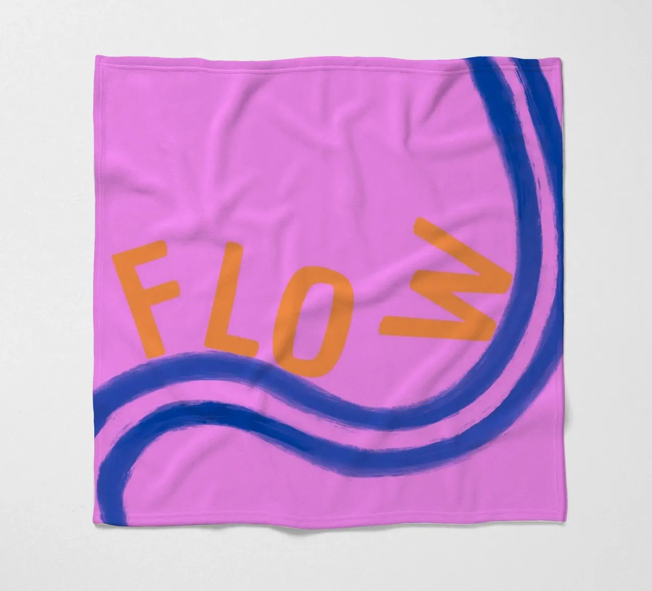 Flowy Fleecedecke von Tabea Jule