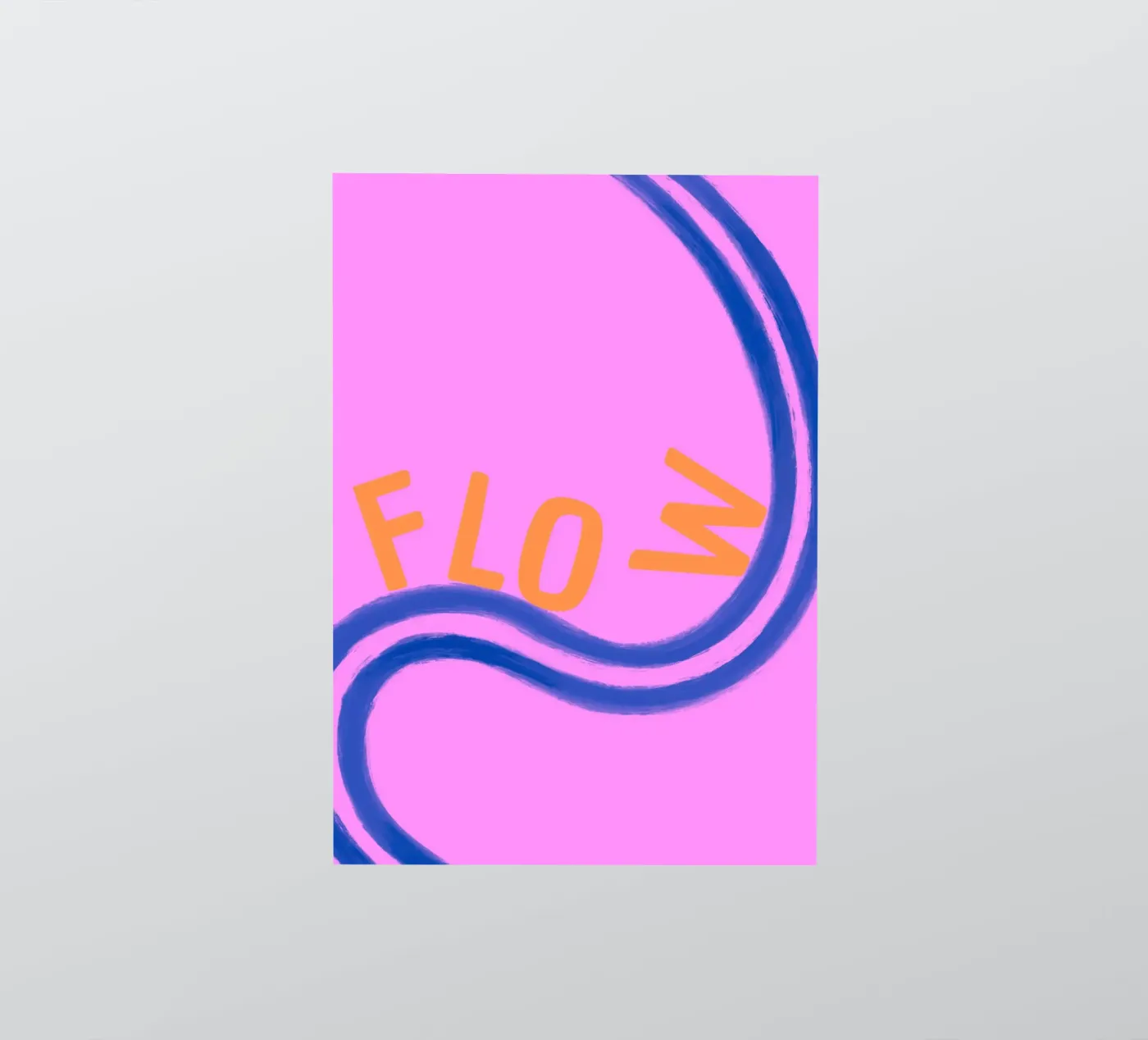 Flowy sticker van Tabea Jule