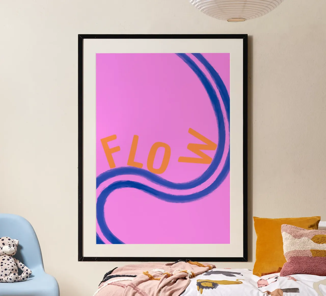 Flowy poster de Tabea Jule