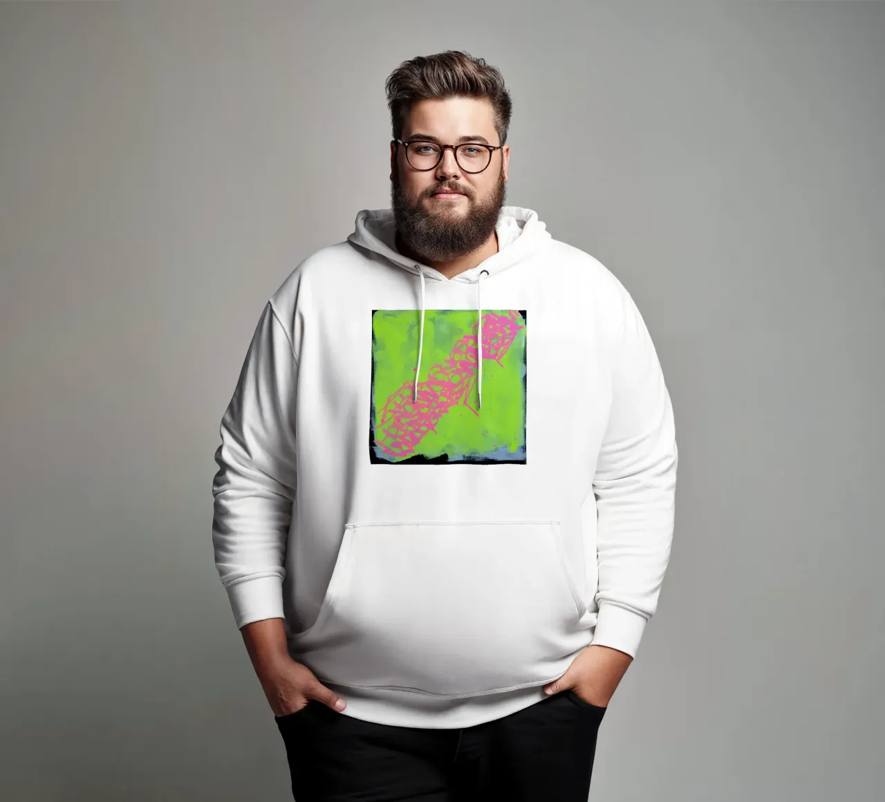 Graffito felpa con cappuccio da UrbanART