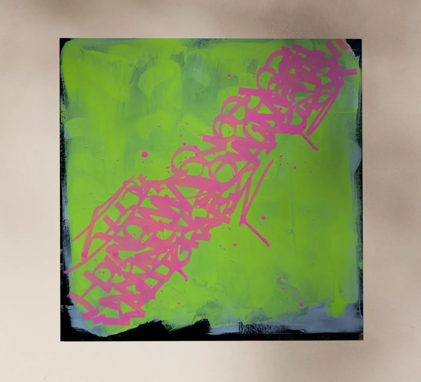 Graffito backlit folie van UrbanART