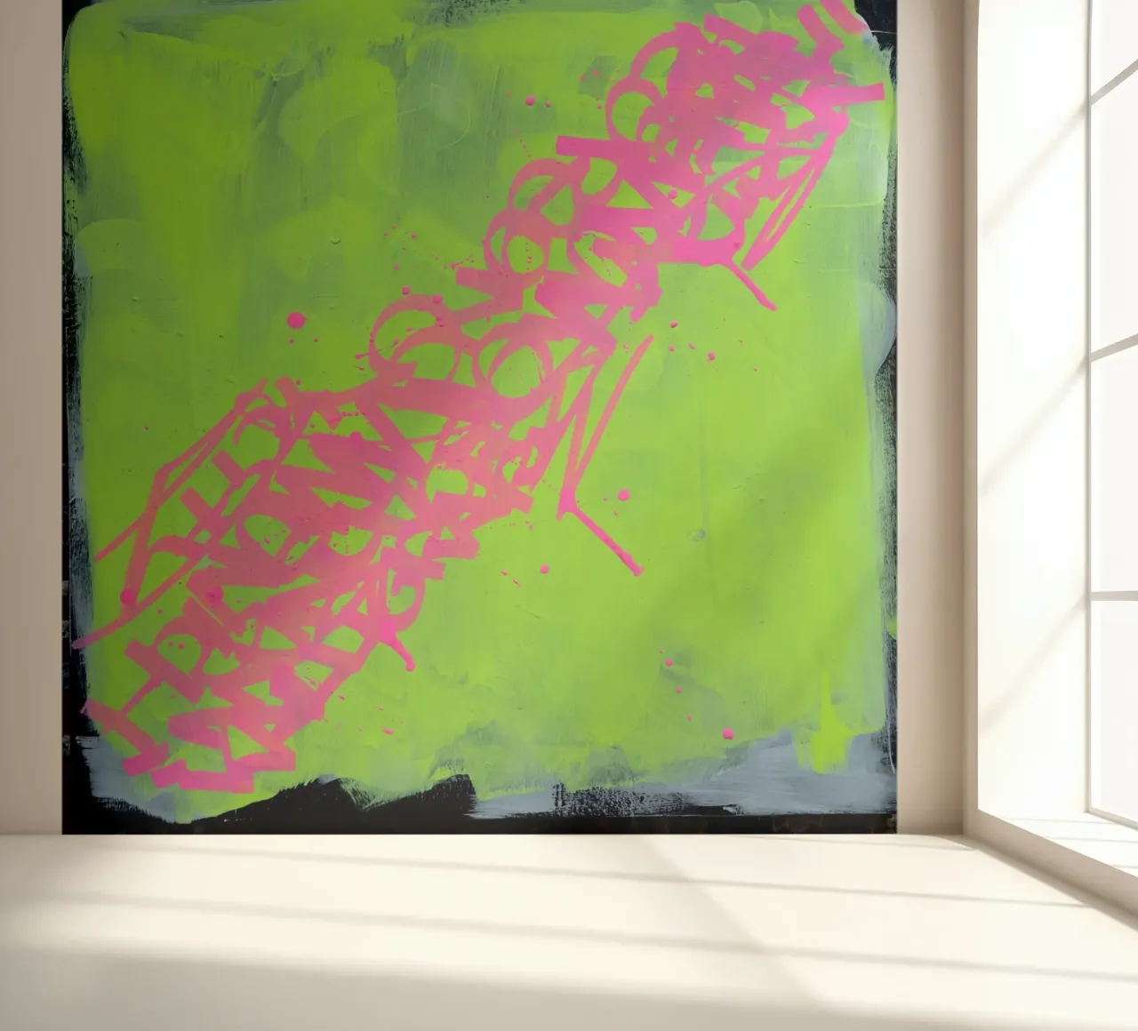 Graffito fotobehang van UrbanART