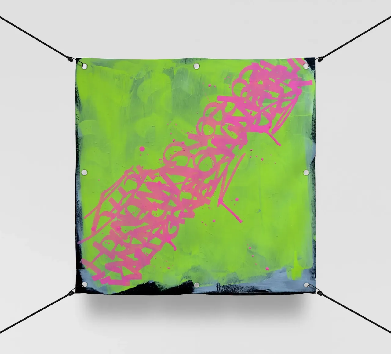 Graffito bâche pvc de UrbanART