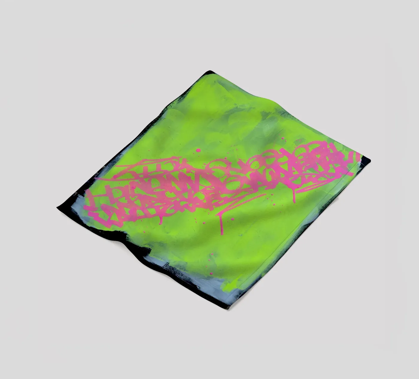 Graffito Fleecedecke von UrbanART