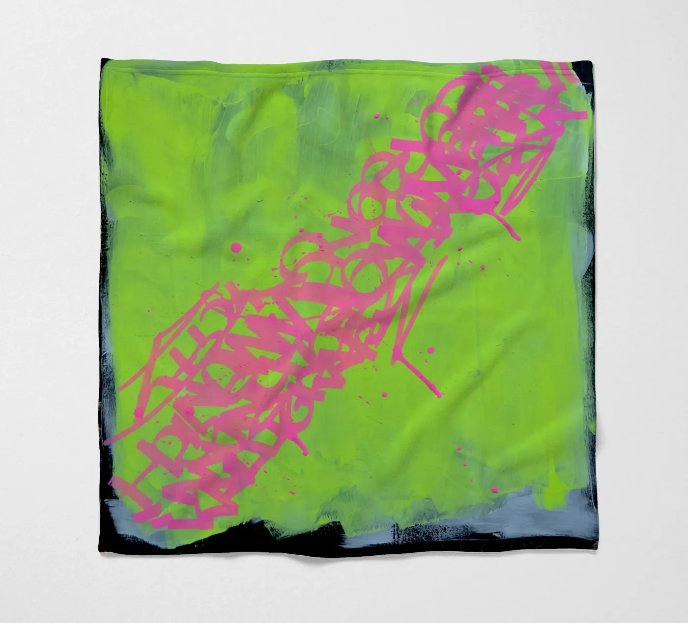 Graffito Fleecedecke von UrbanART