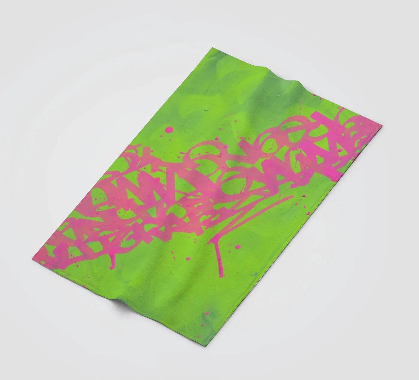 Graffito Fleecedecke von UrbanART