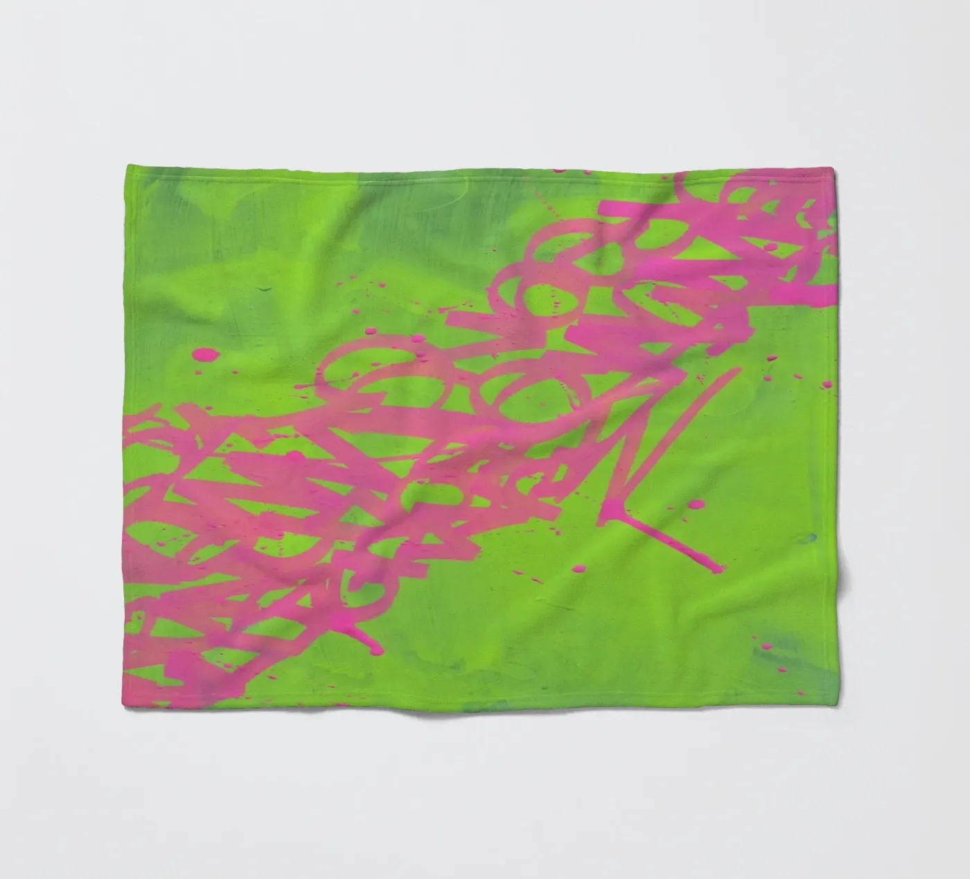 Graffito Fleecedecke von UrbanART