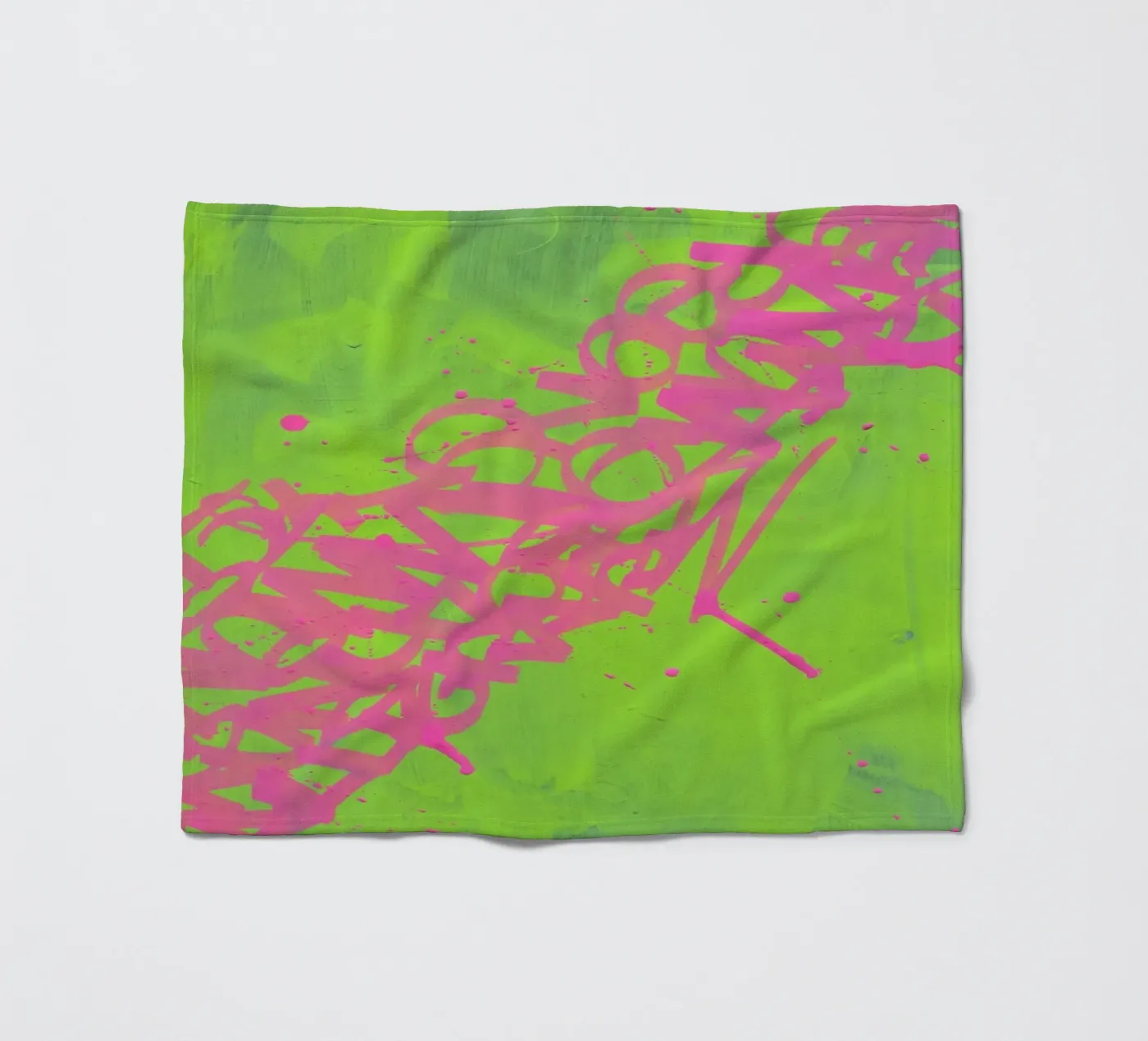 Graffito Fleecedecke von UrbanART