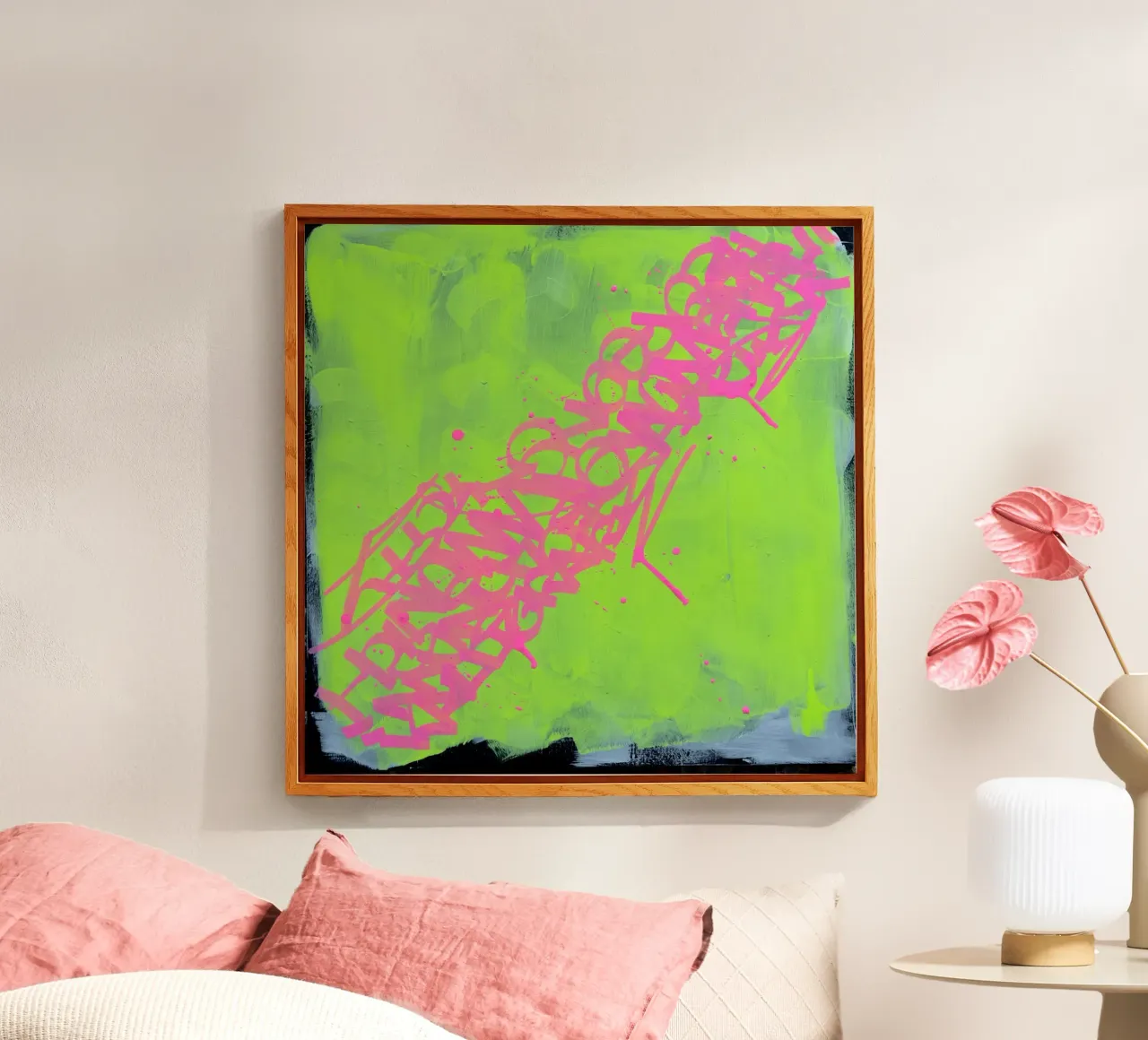 Graffito acryl van UrbanART