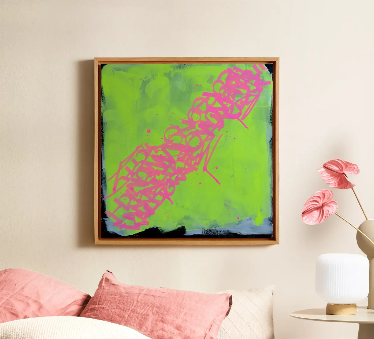 Graffito canvas by UrbanART