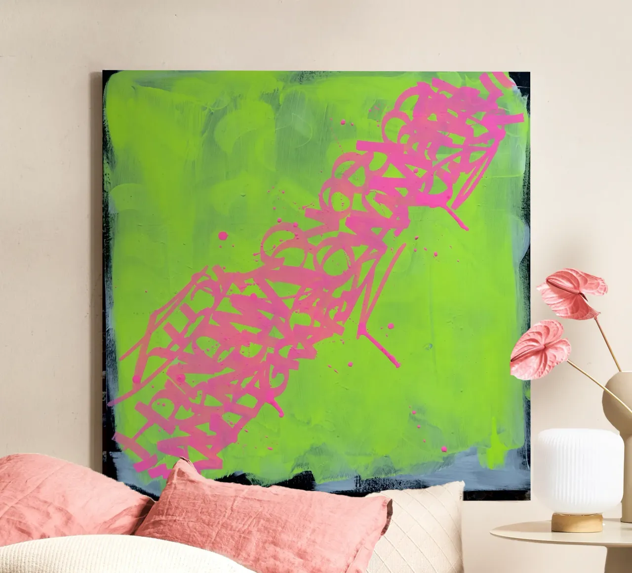 Graffito canvas by UrbanART