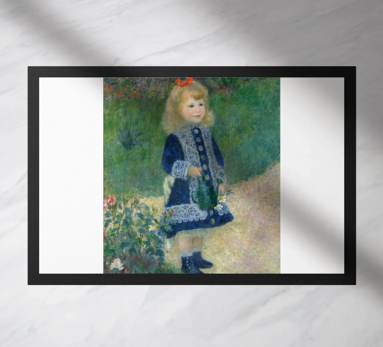 Auguste Renoir - Una ragazza con l'annaffiatoio zerbino da Timeless Artworks