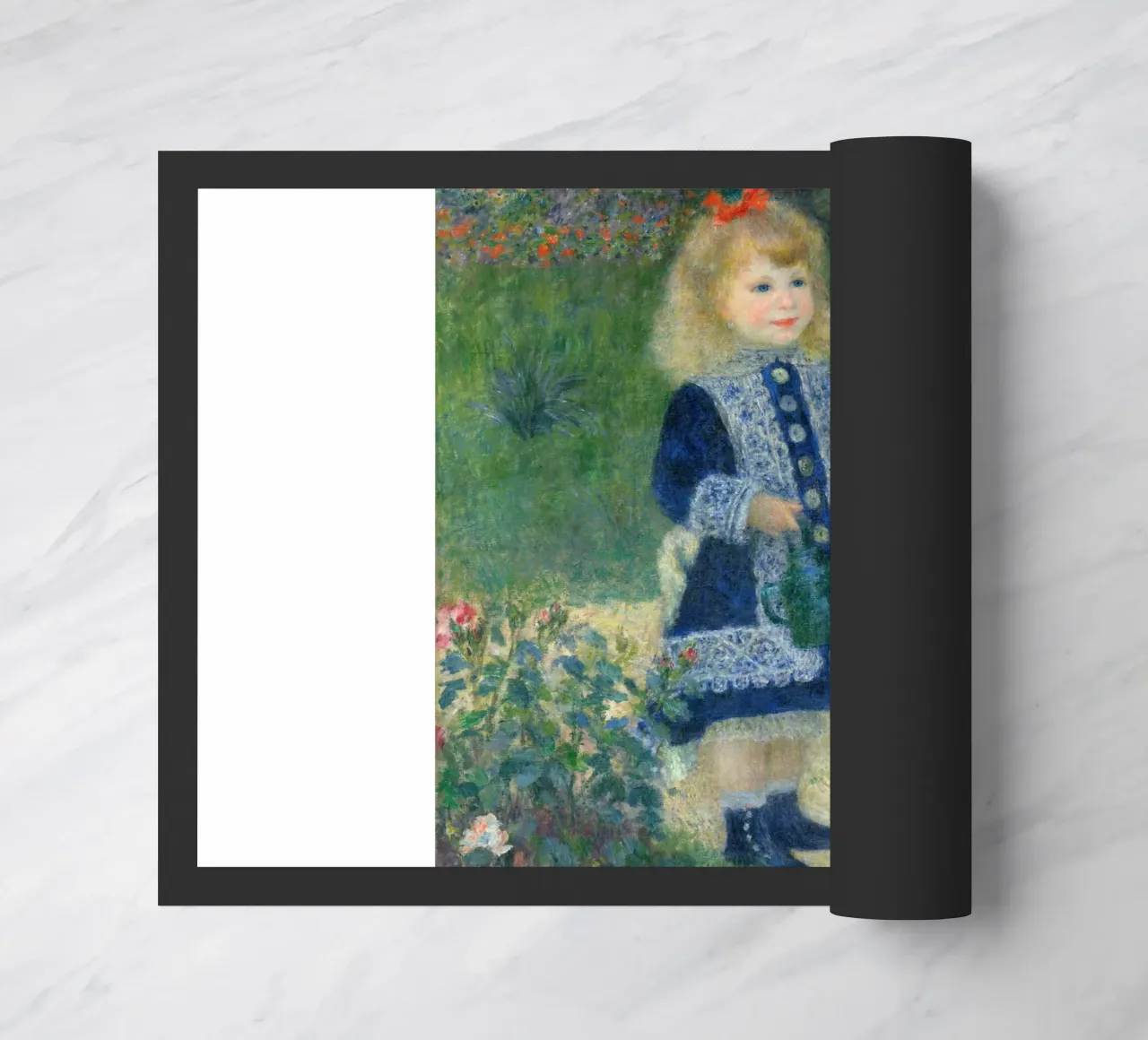 Auguste Renoir - Una ragazza con l'annaffiatoio zerbino da Timeless Artworks