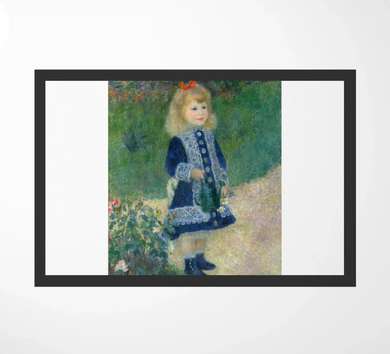 Auguste Renoir - Una ragazza con l'annaffiatoio zerbino da Timeless Artworks