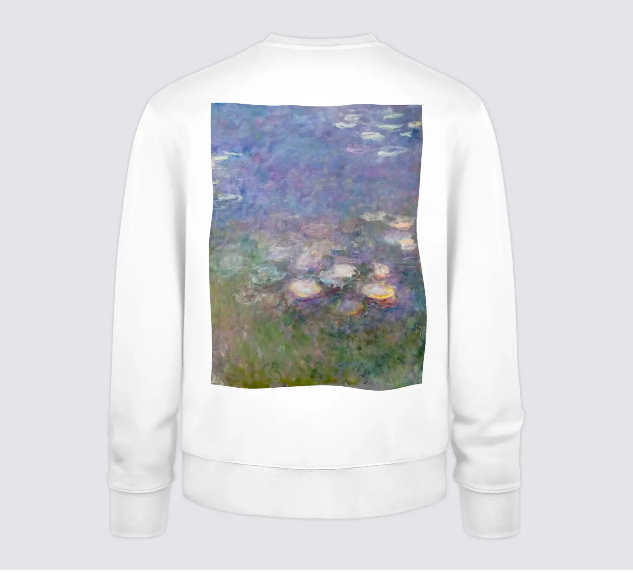 Claude Monet Ninfee viola felpa da Art in Color