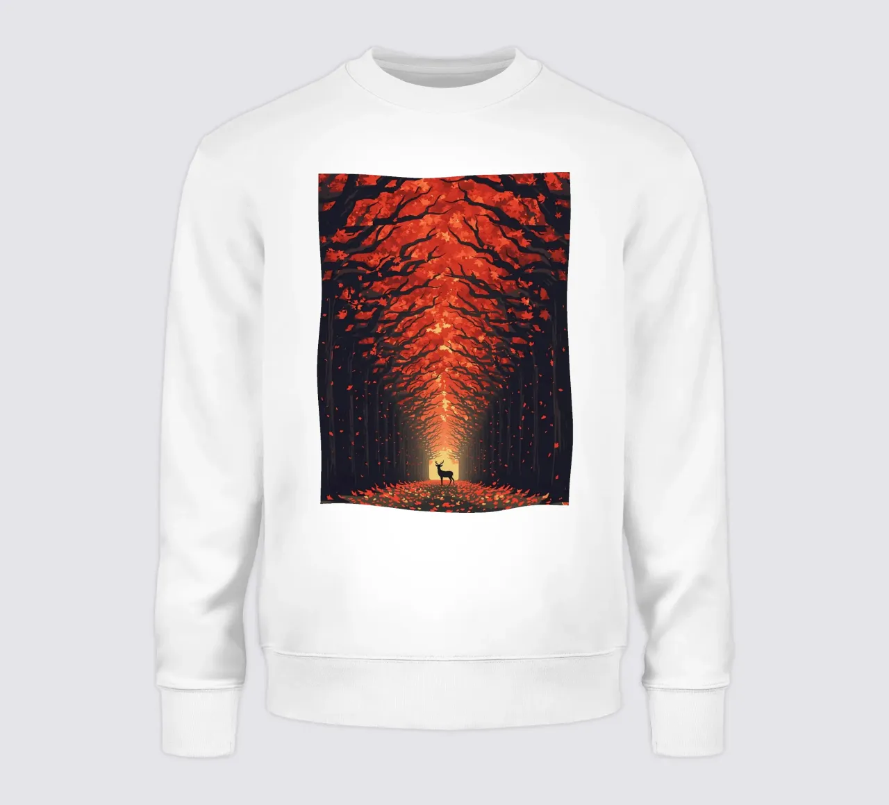 Cervi in autunno felpa da uniqe world