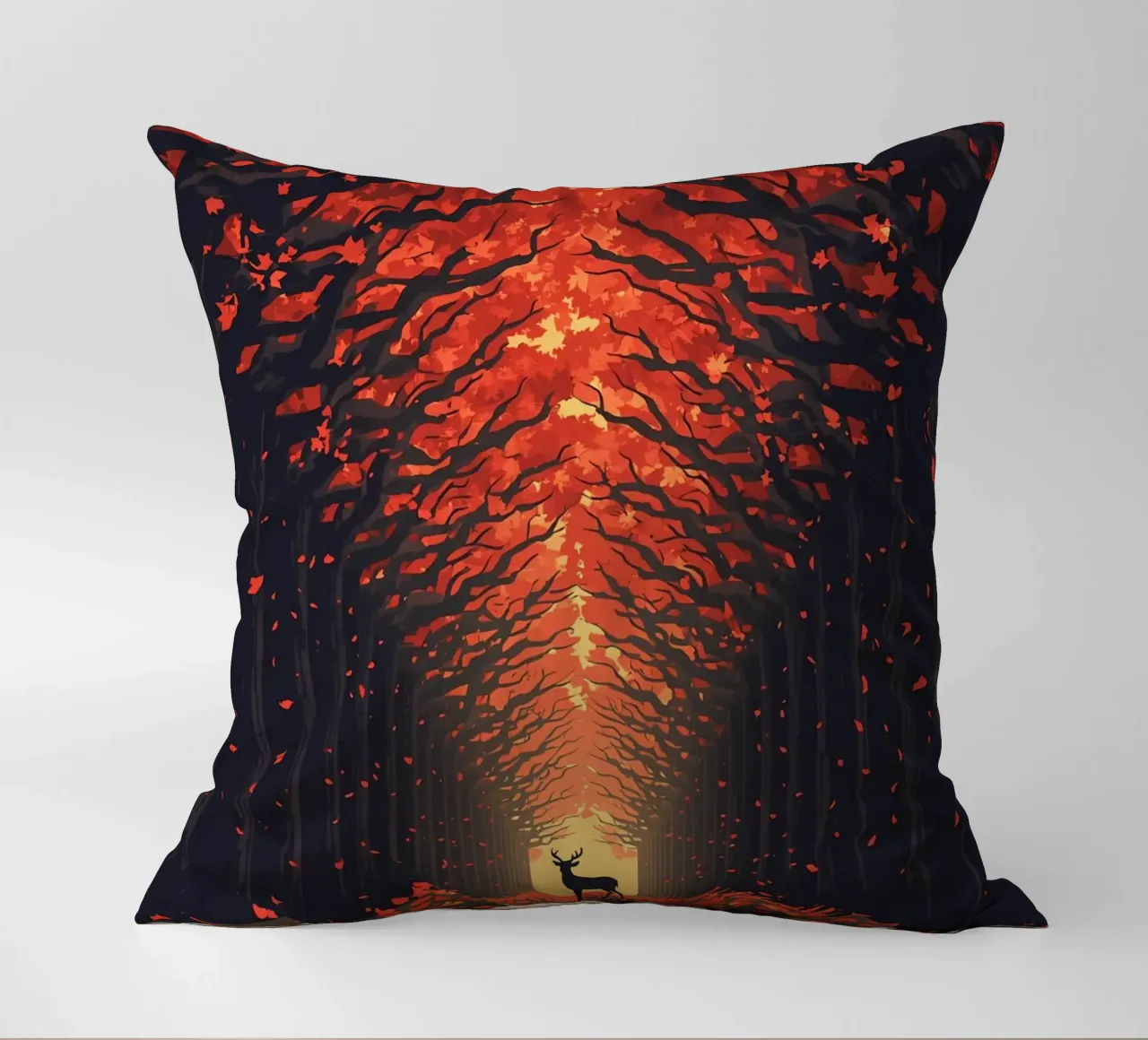 Cervi in autunno cuscino da uniqe world