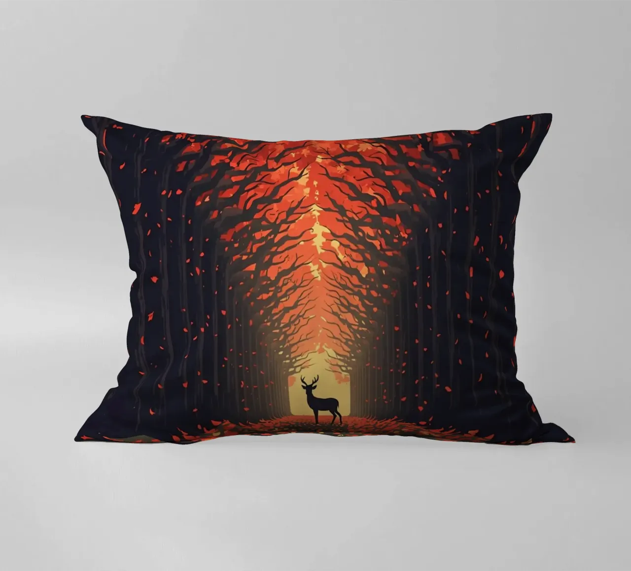Cervi in autunno cuscino da uniqe world