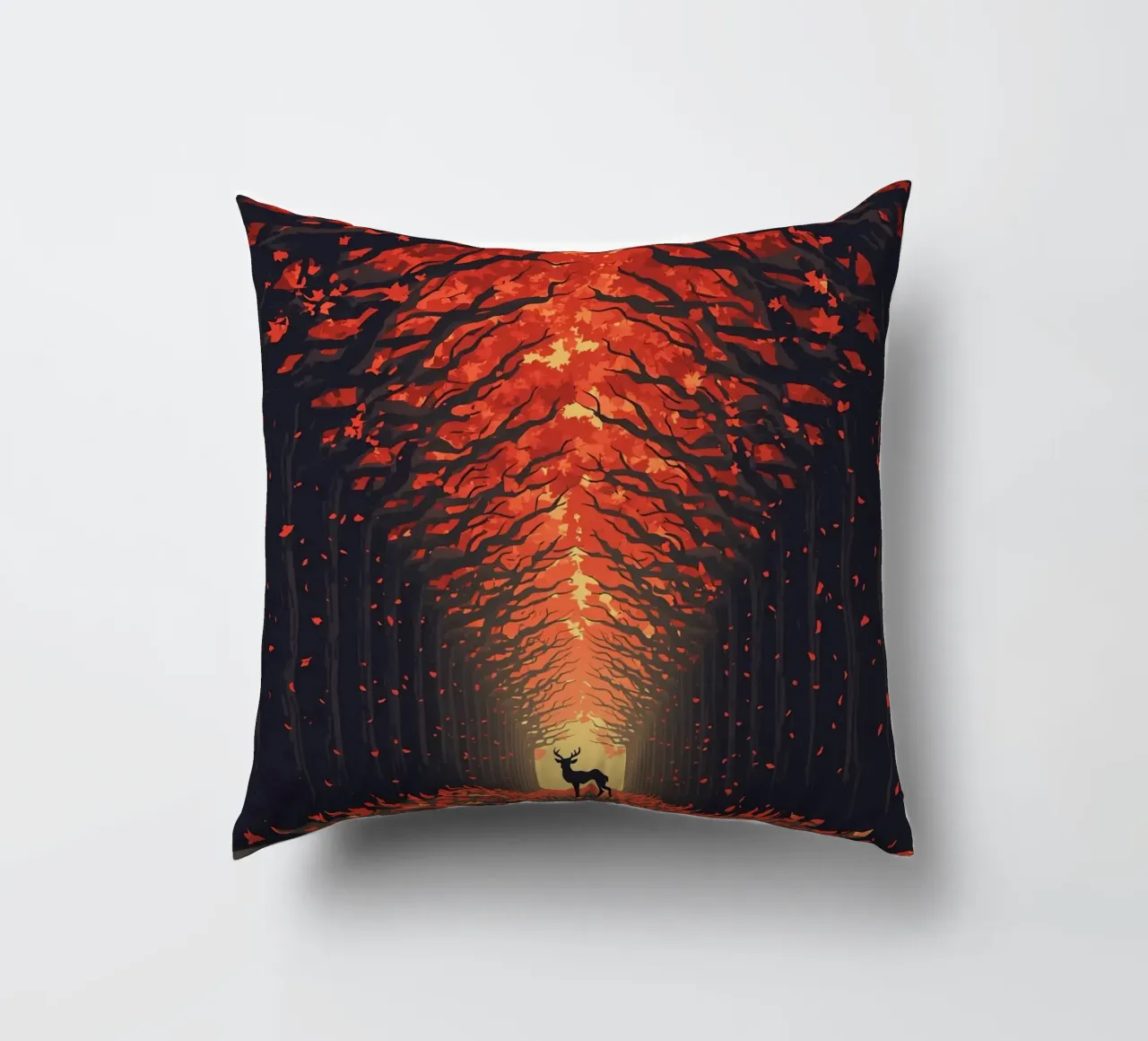 Cervi in autunno cuscino da uniqe world