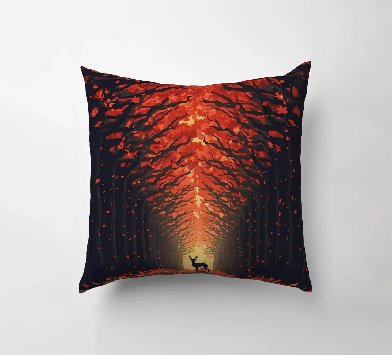 Cervi in autunno cuscino da uniqe world