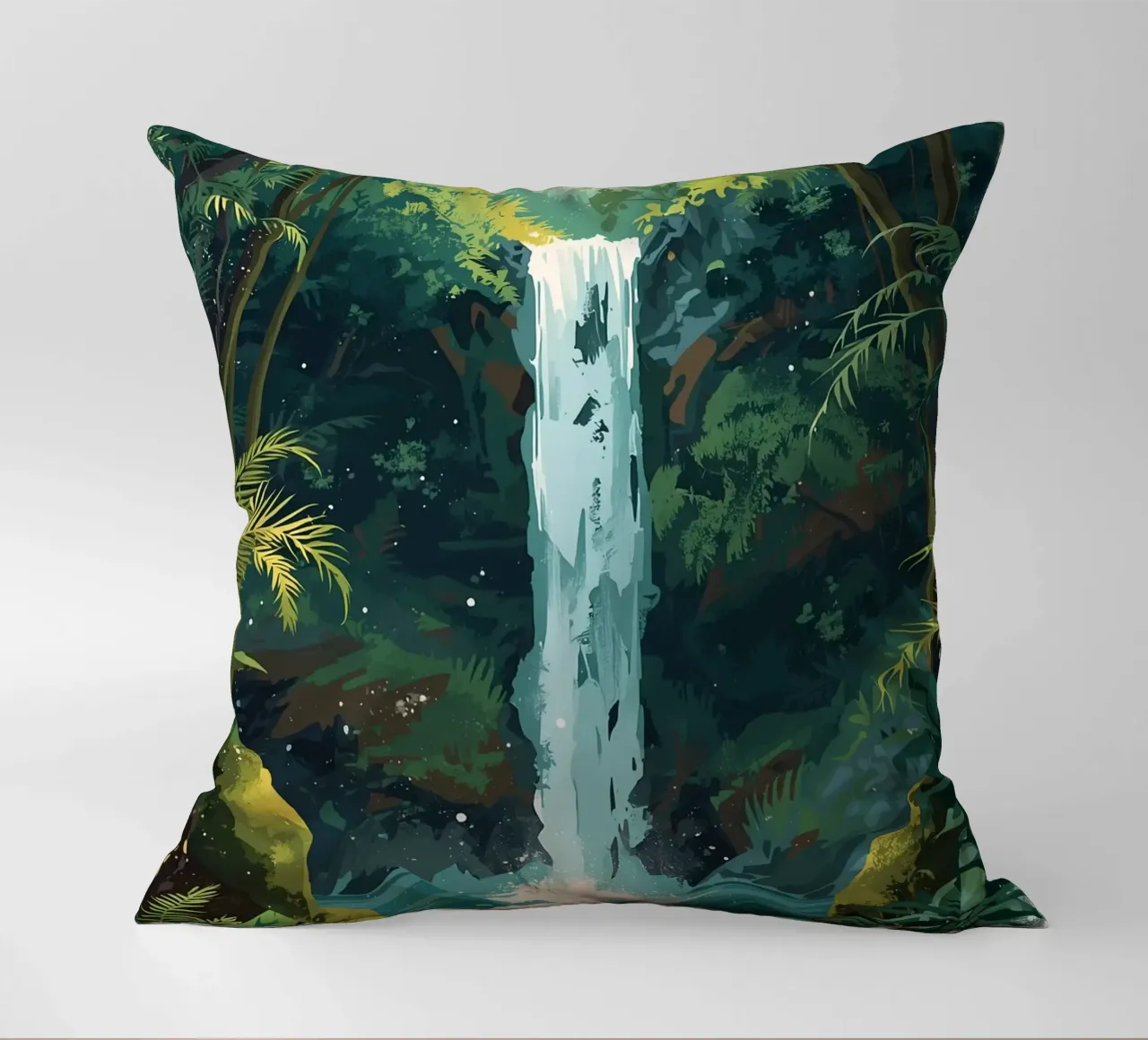 Giungla verticale a cascata cuscino da uniqe world