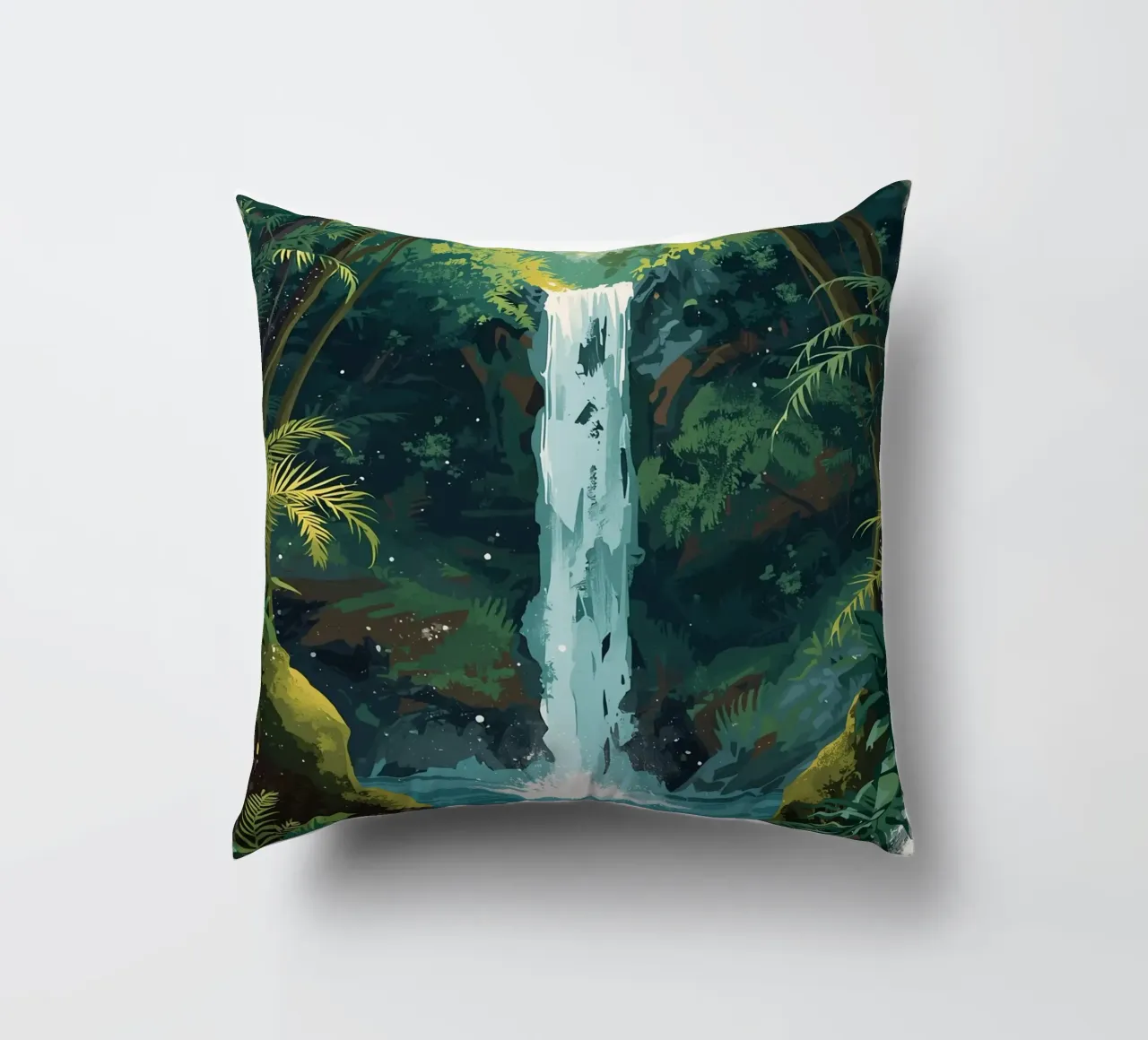 Giungla verticale a cascata cuscino da uniqe world