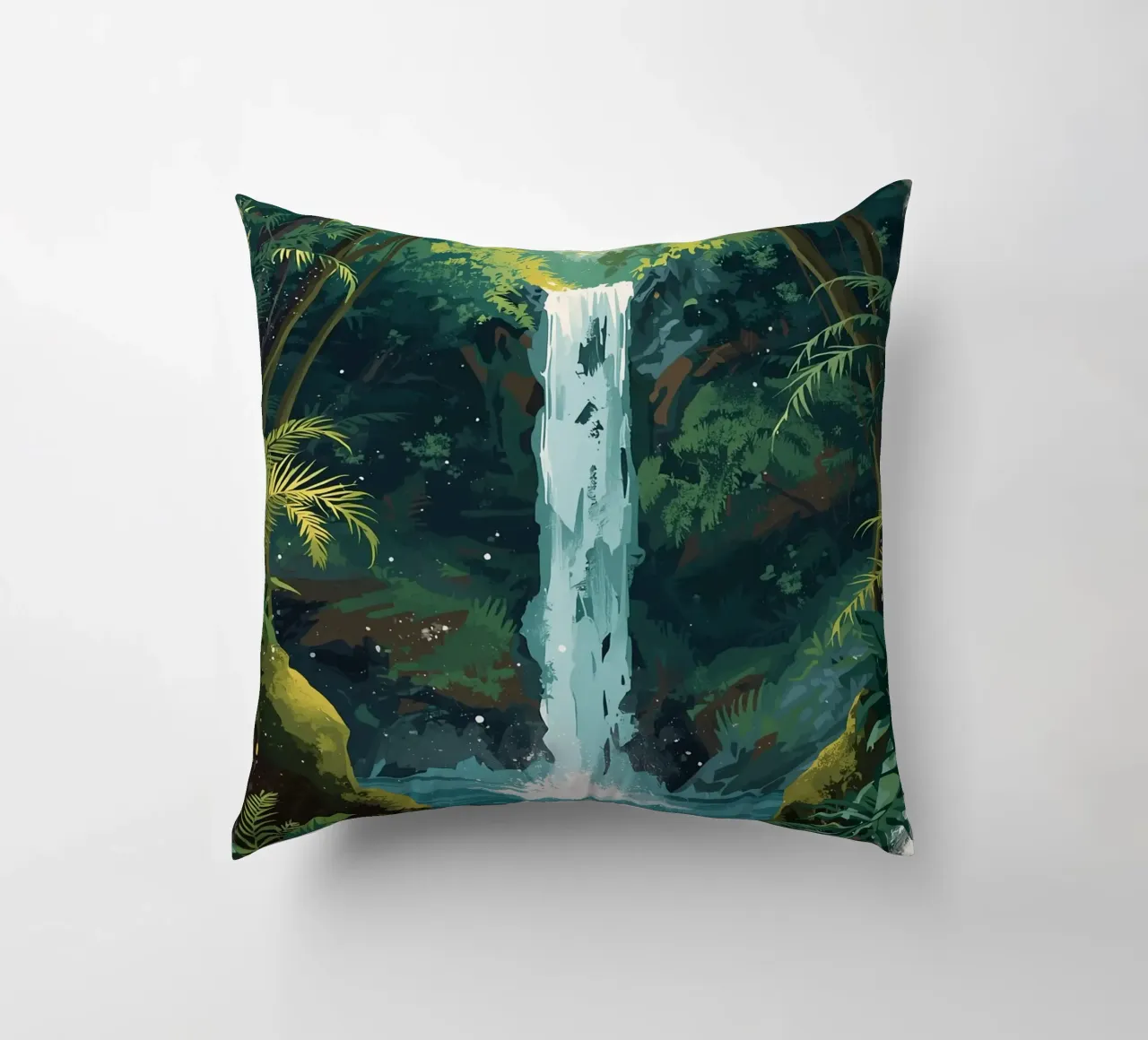 Giungla verticale a cascata cuscino da uniqe world