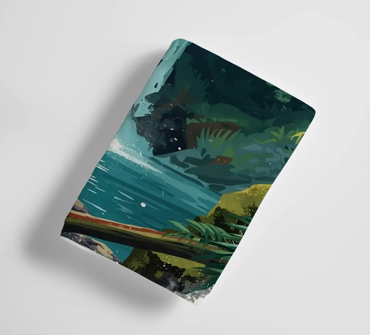 Giungla verticale a cascata asciugamano da bagno da uniqe world