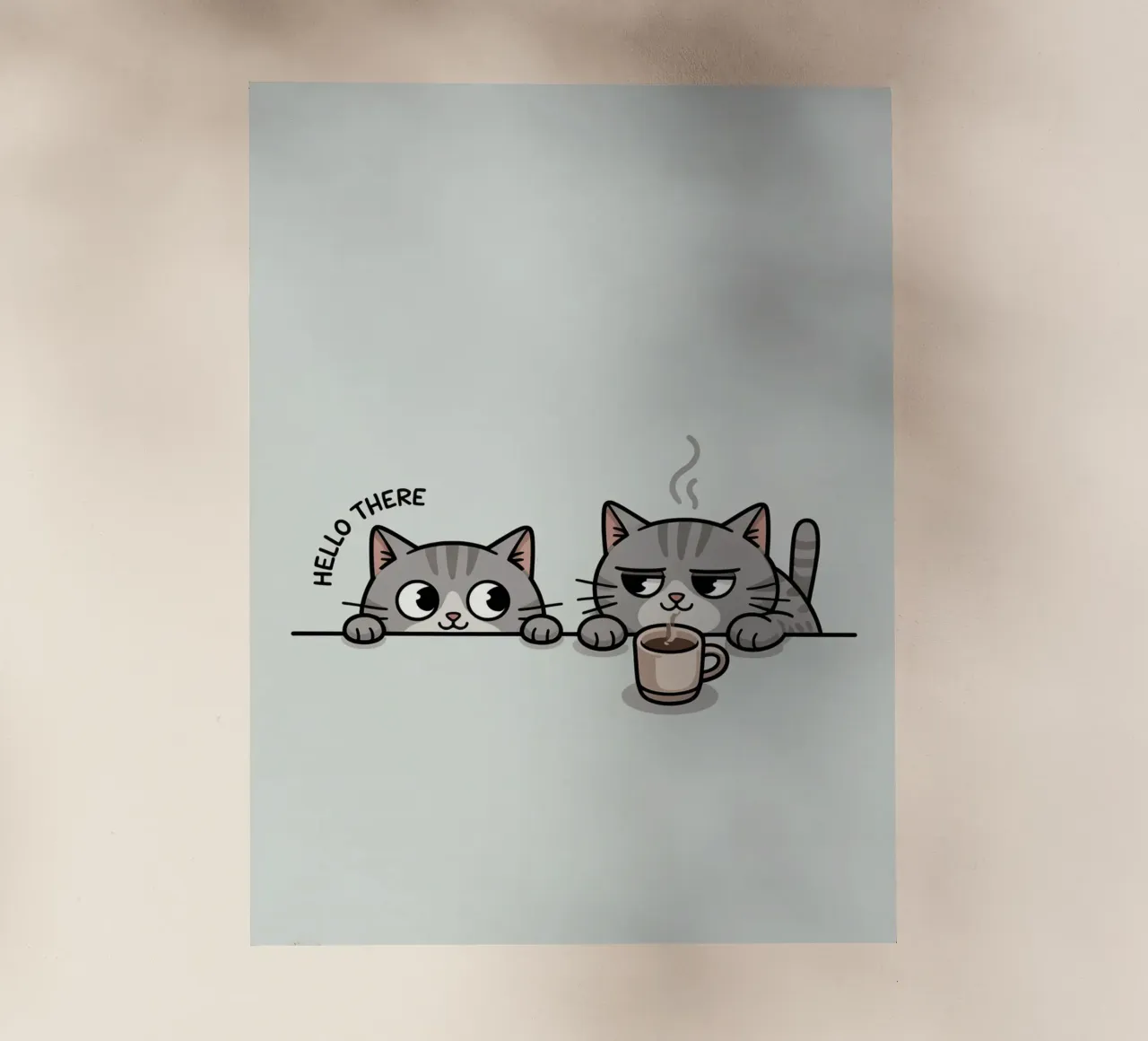 gatto carino pellicola backlit da uniqe world