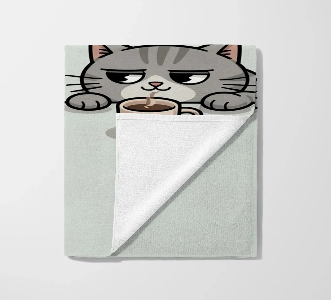 cute cat beach towel by uniqe world