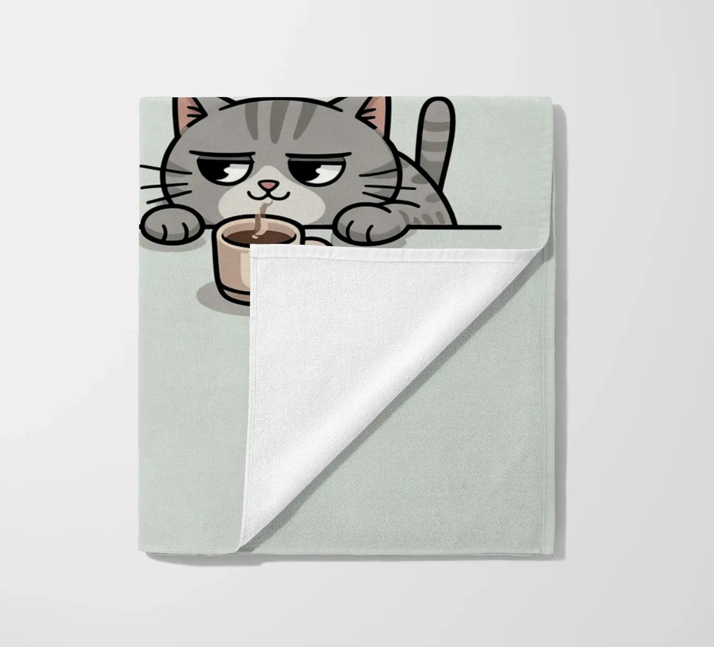 cute cat beach towel by uniqe world