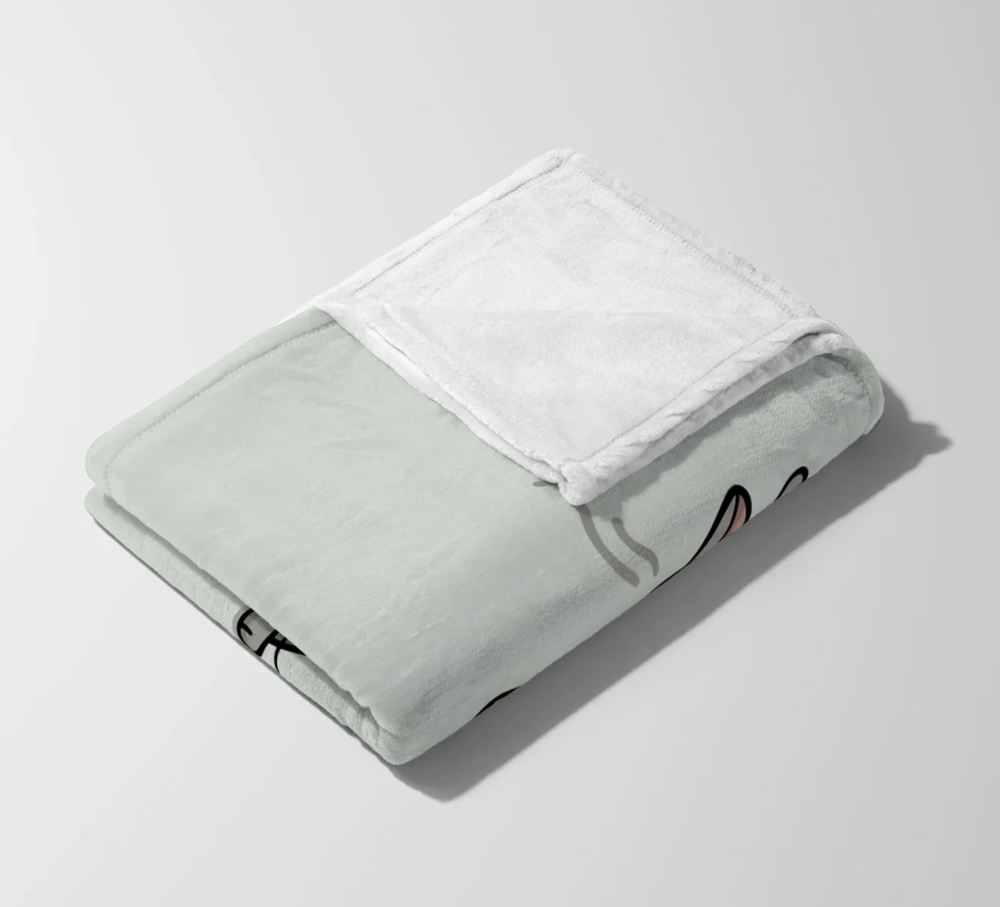 cute cat Fleecedecke von uniqe world