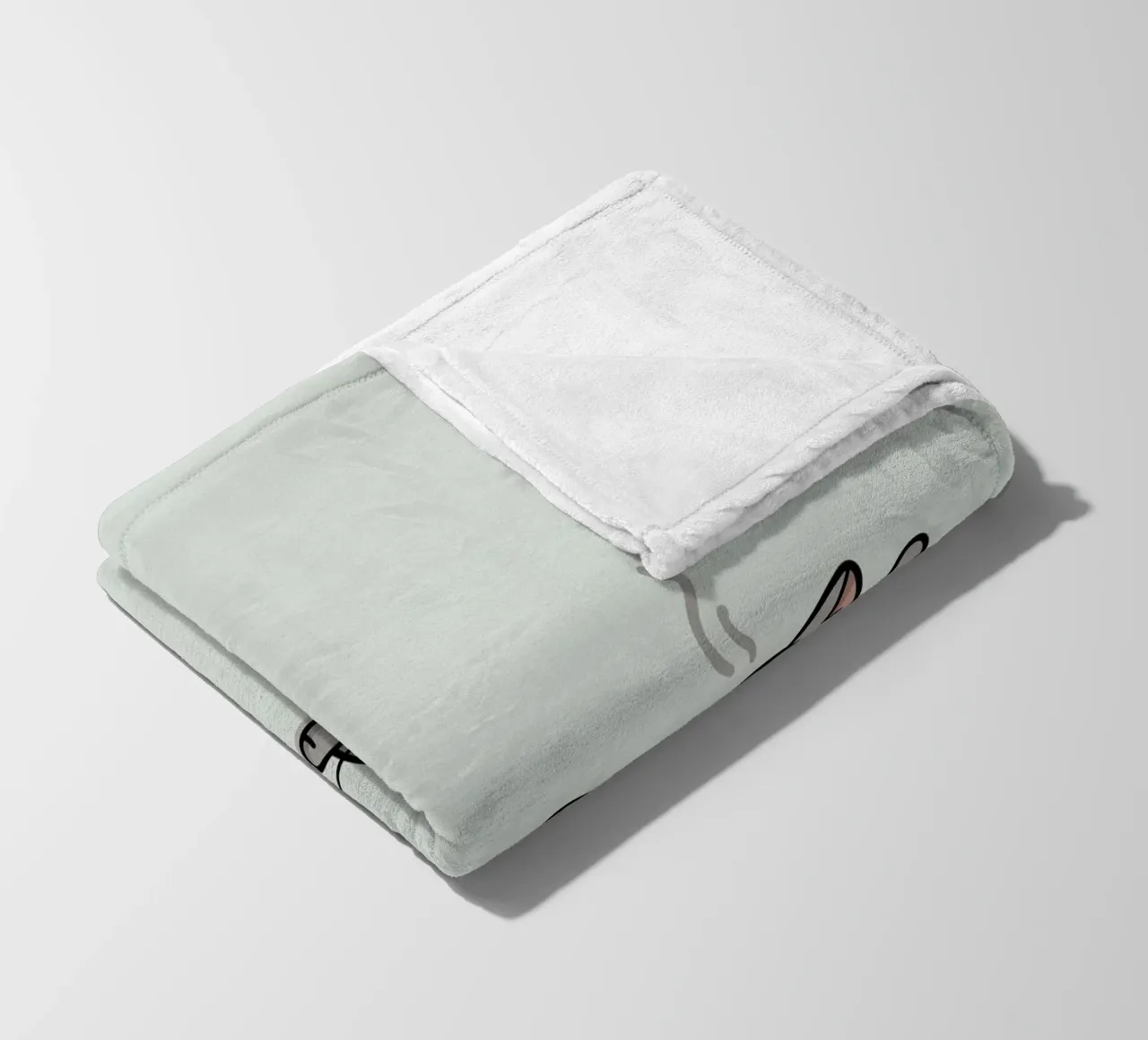 cute cat Fleecedecke von uniqe world