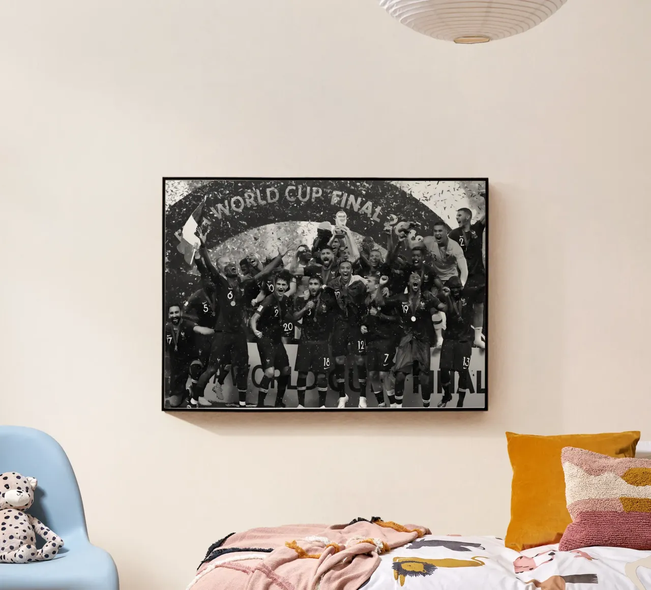 Prancis WRCP plexiglass da Black White Poster