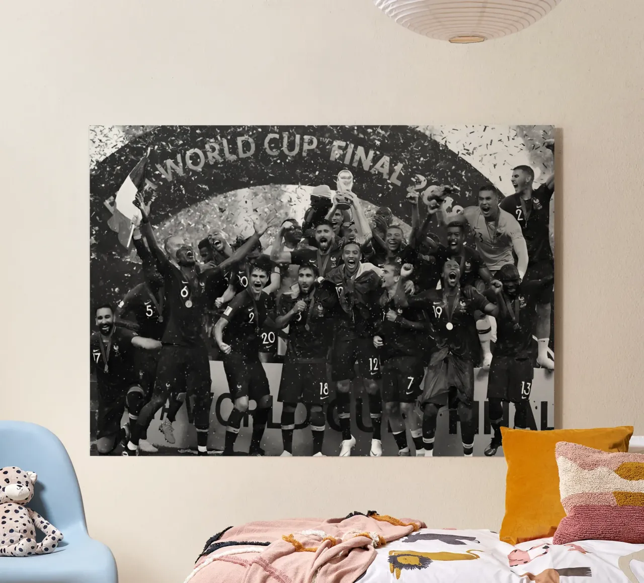 Prancis WRCP plexiglass da Black White Poster