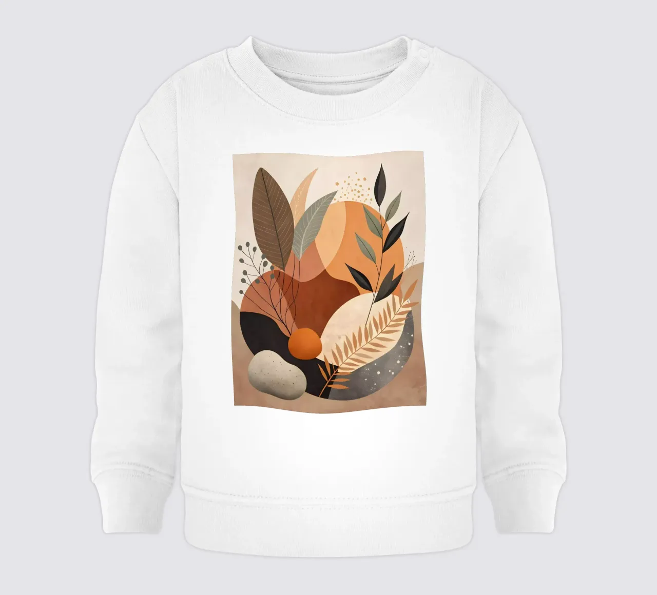 Astratto autunnale felpa neonato da Artistic-shop