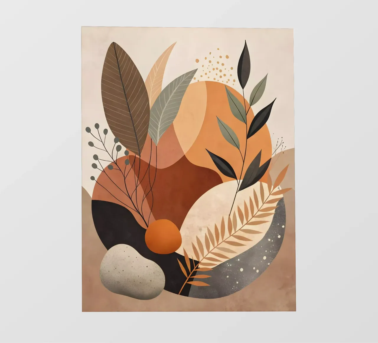 Astratto autunnale telo in pvc da Artistic-shop