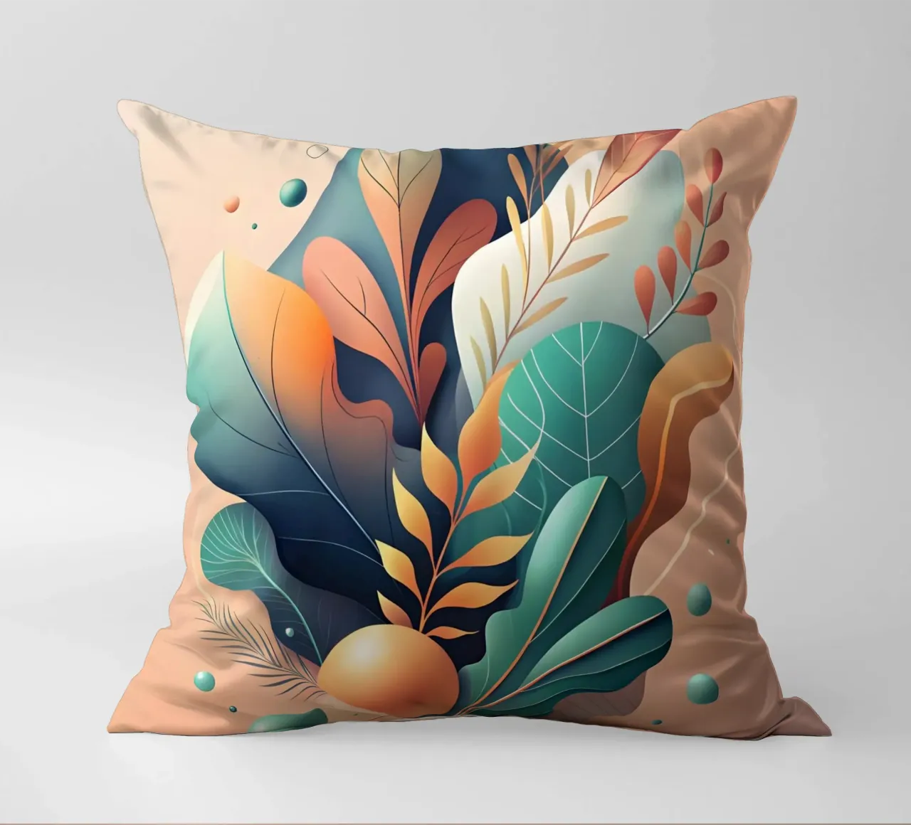Astratto autunnale cuscino da Artistic-shop