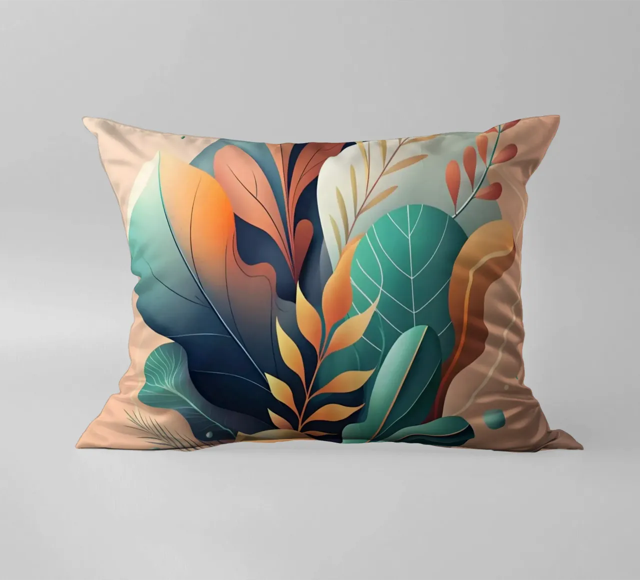 Astratto autunnale cuscino da Artistic-shop