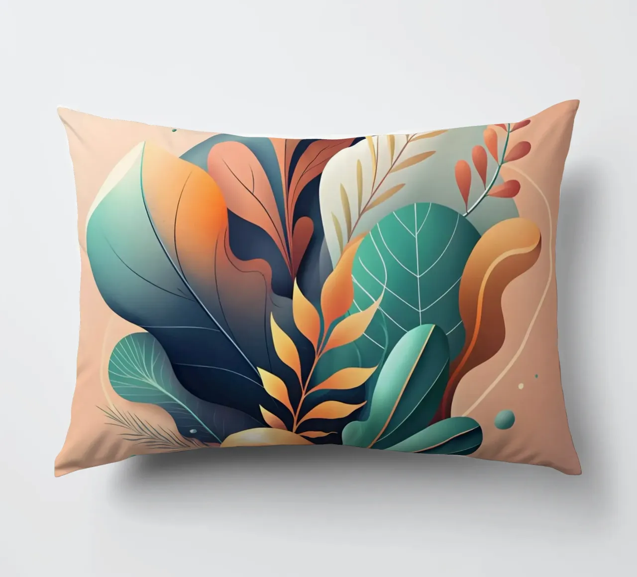Astratto autunnale cuscino da Artistic-shop