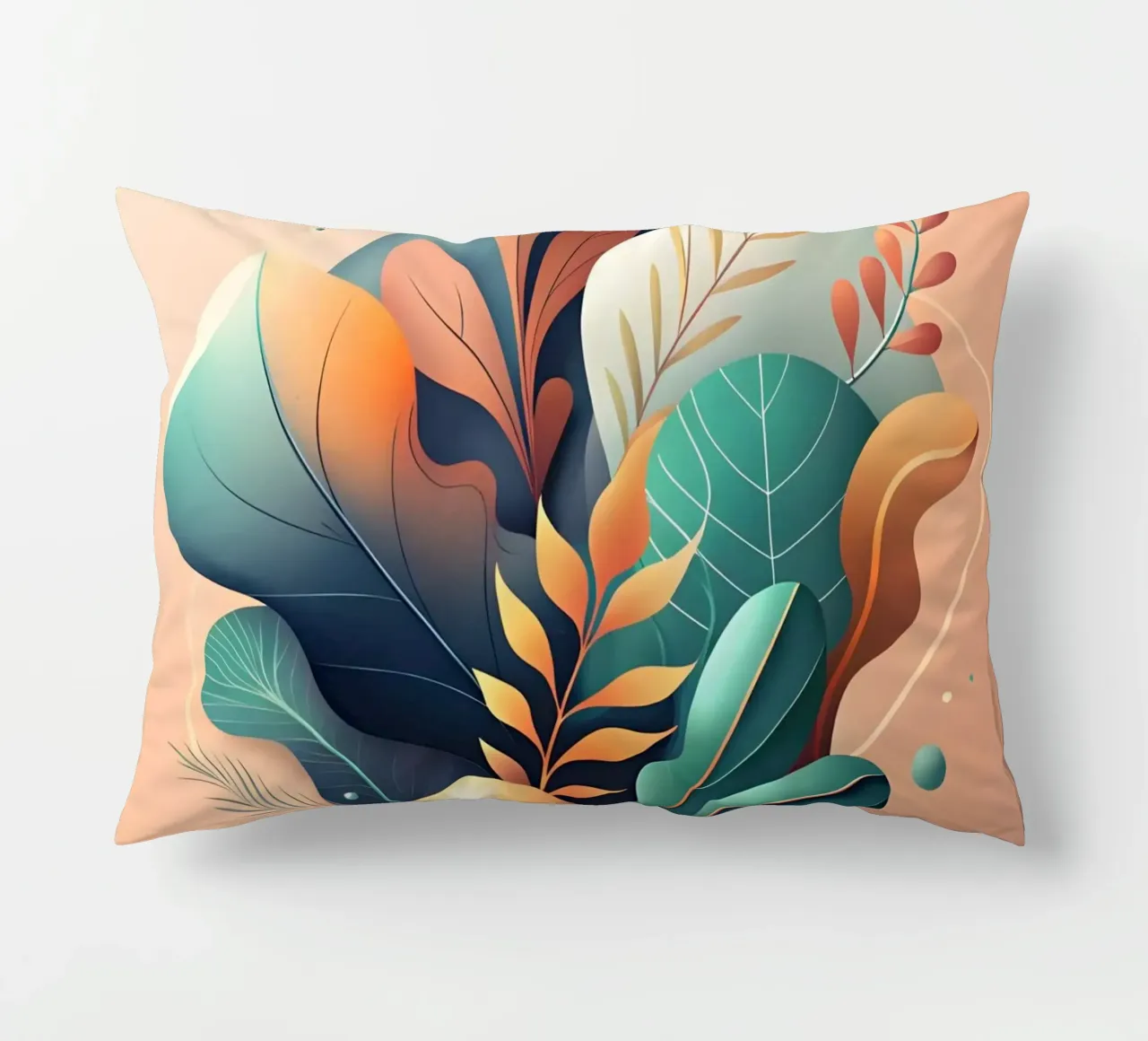 Astratto autunnale cuscino da Artistic-shop
